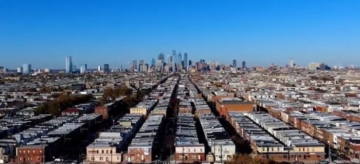 philadelphia cityscape wide