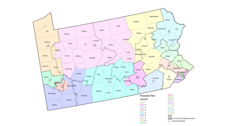 2022 PA congressional district map