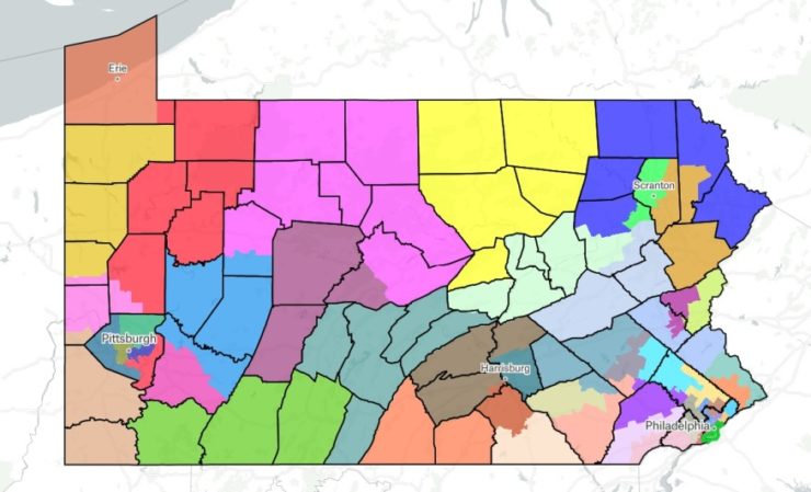 LRC 2022 state senate map
